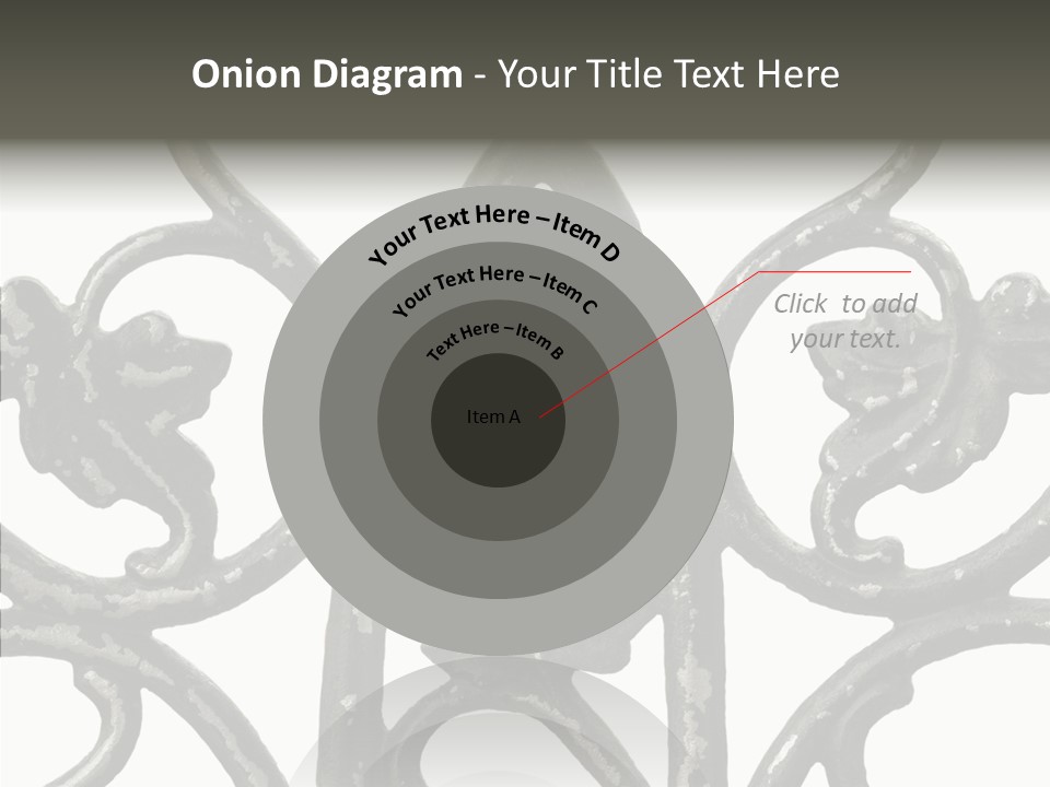 Decorated Decorative Shaped PowerPoint Template