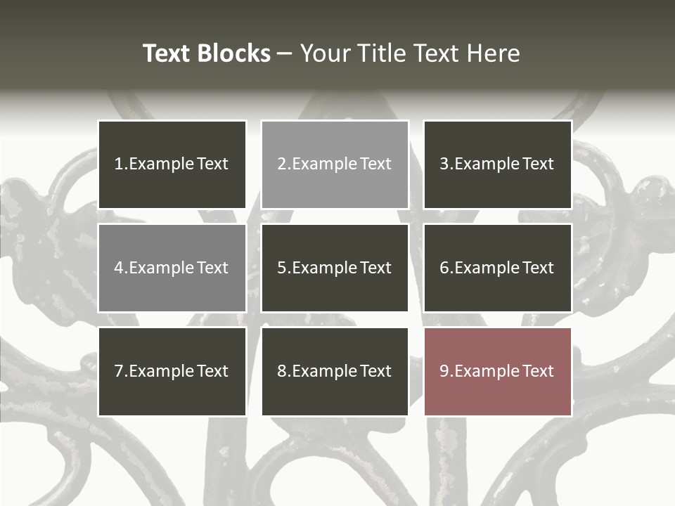 Decorated Decorative Shaped PowerPoint Template