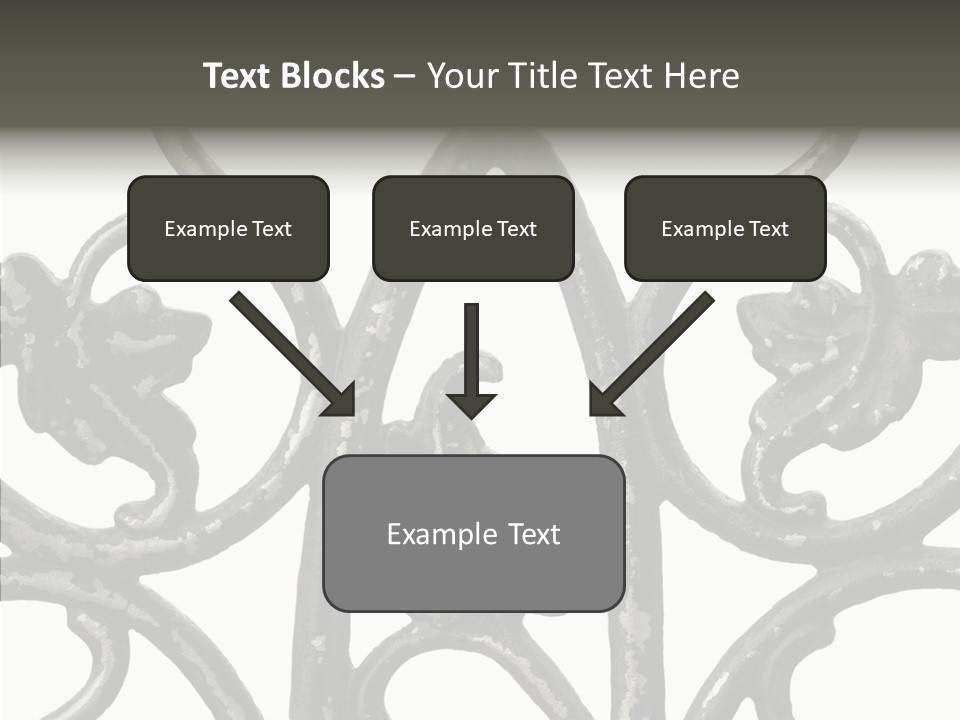 Decorated Decorative Shaped PowerPoint Template