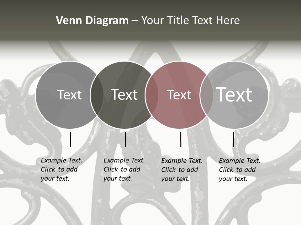 Decorated Decorative Shaped PowerPoint Template
