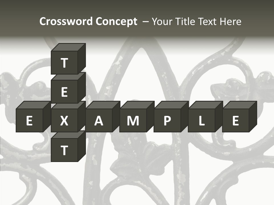 Decorated Decorative Shaped PowerPoint Template