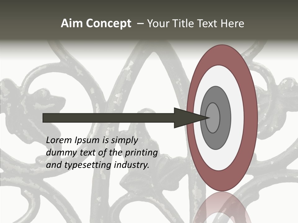 Decorated Decorative Shaped PowerPoint Template