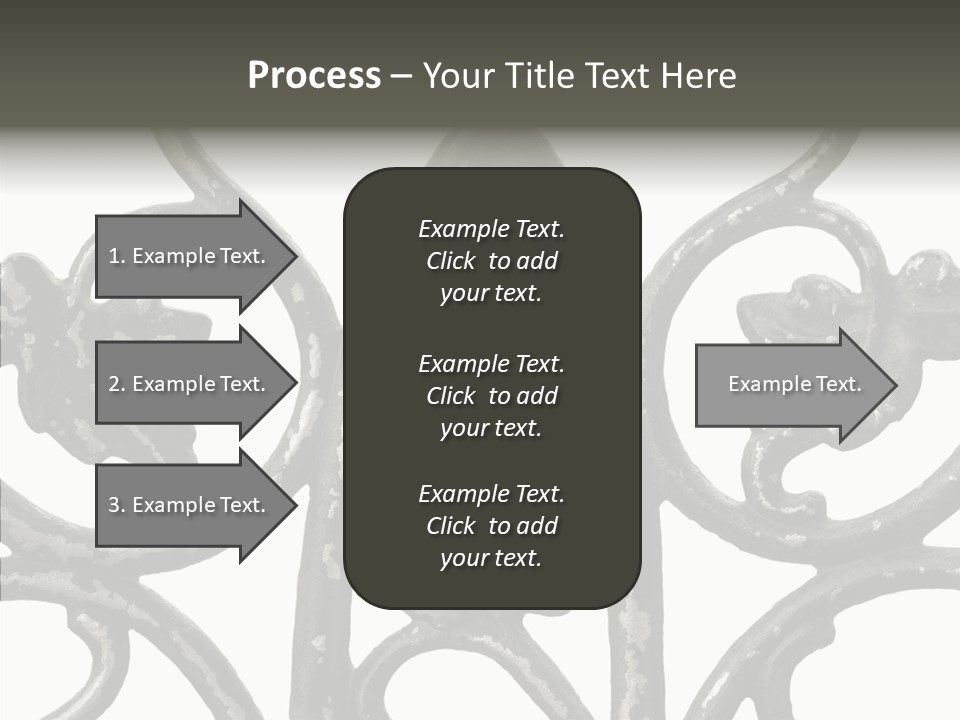 Decorated Decorative Shaped PowerPoint Template