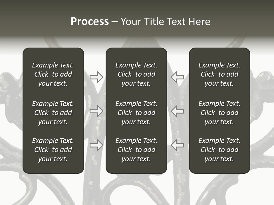 Decorated Decorative Shaped PowerPoint Template