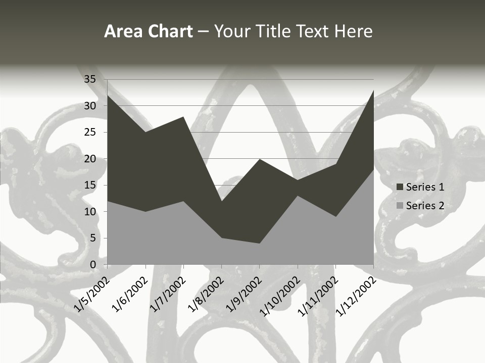 Decorated Decorative Shaped PowerPoint Template