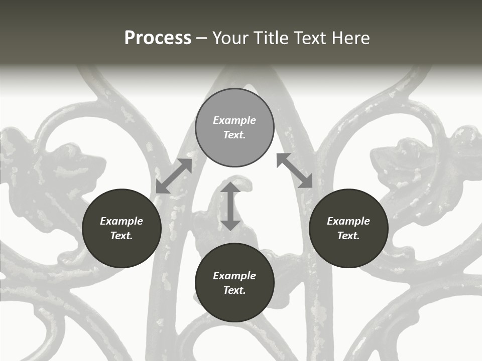 Decorated Decorative Shaped PowerPoint Template
