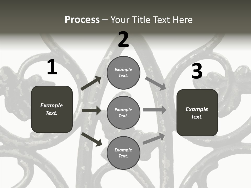 Decorated Decorative Shaped PowerPoint Template