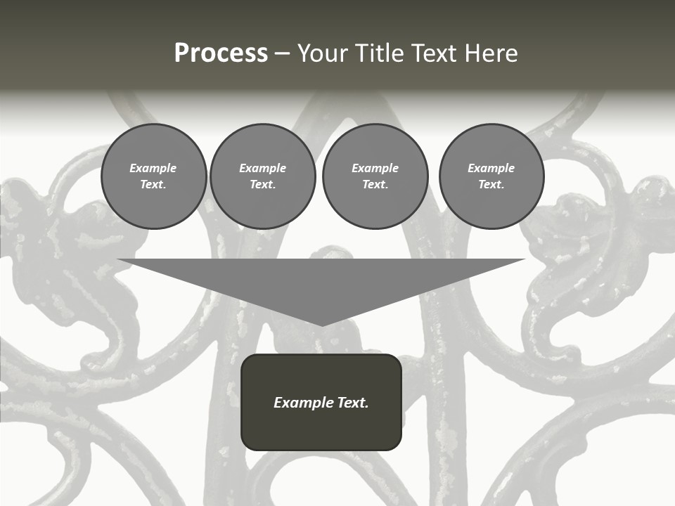 Decorated Decorative Shaped PowerPoint Template