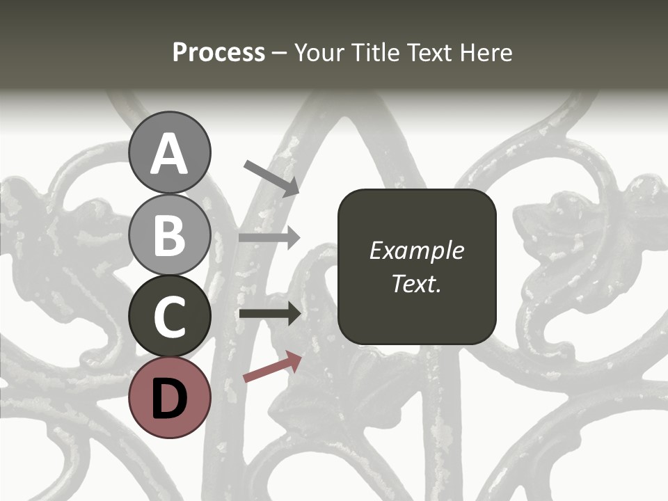 Decorated Decorative Shaped PowerPoint Template