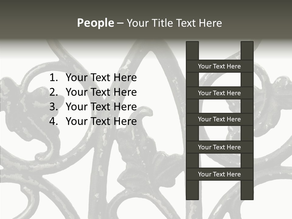 Decorated Decorative Shaped PowerPoint Template