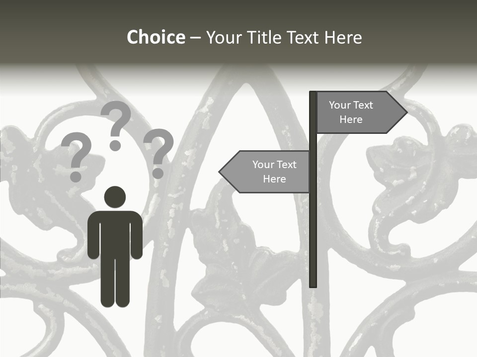 Decorated Decorative Shaped PowerPoint Template