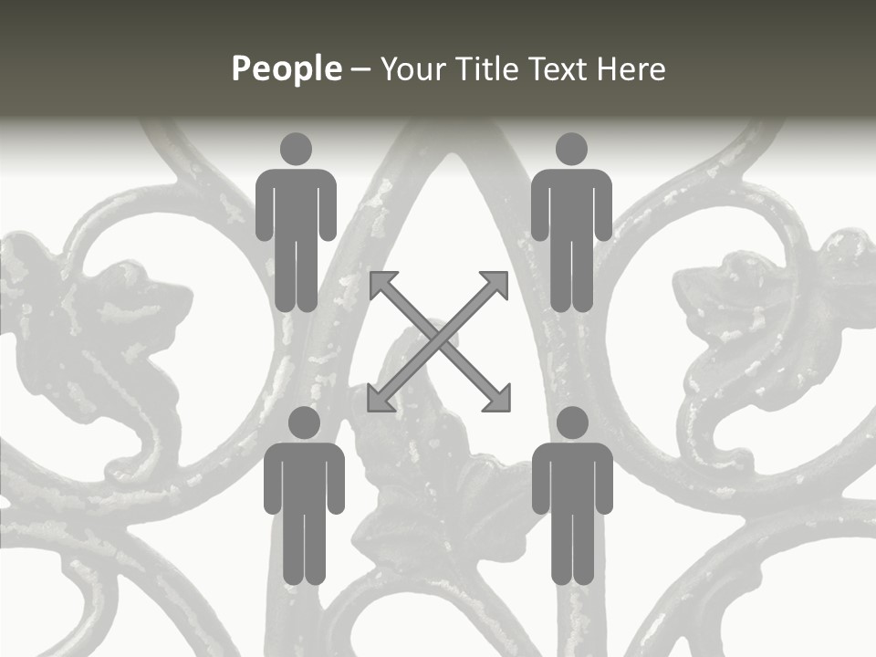 Decorated Decorative Shaped PowerPoint Template