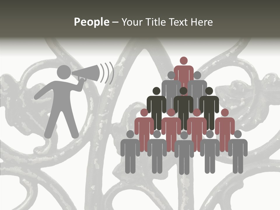 Decorated Decorative Shaped PowerPoint Template