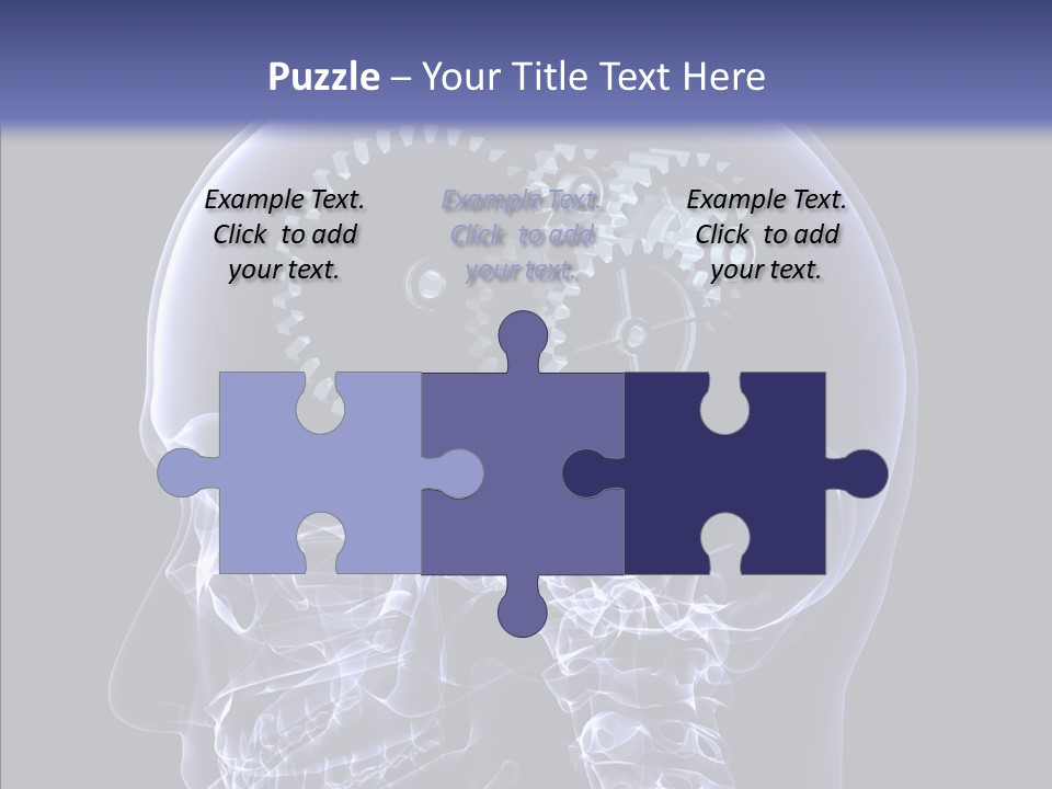 Reflect Bone Knowledge PowerPoint Template