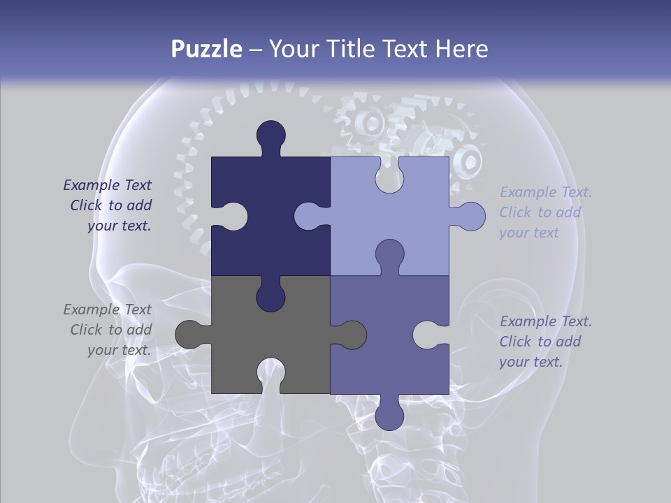 Reflect Bone Knowledge PowerPoint Template