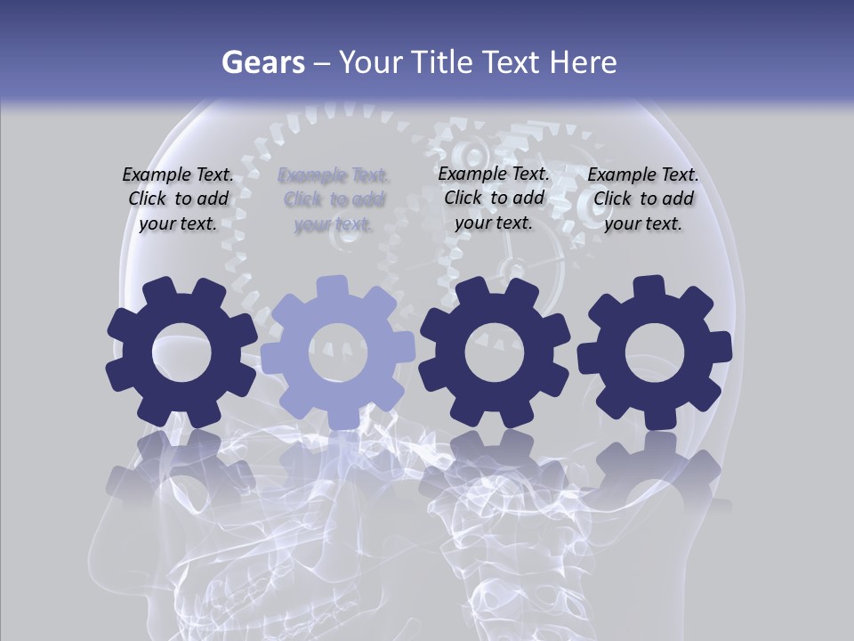 Reflect Bone Knowledge PowerPoint Template