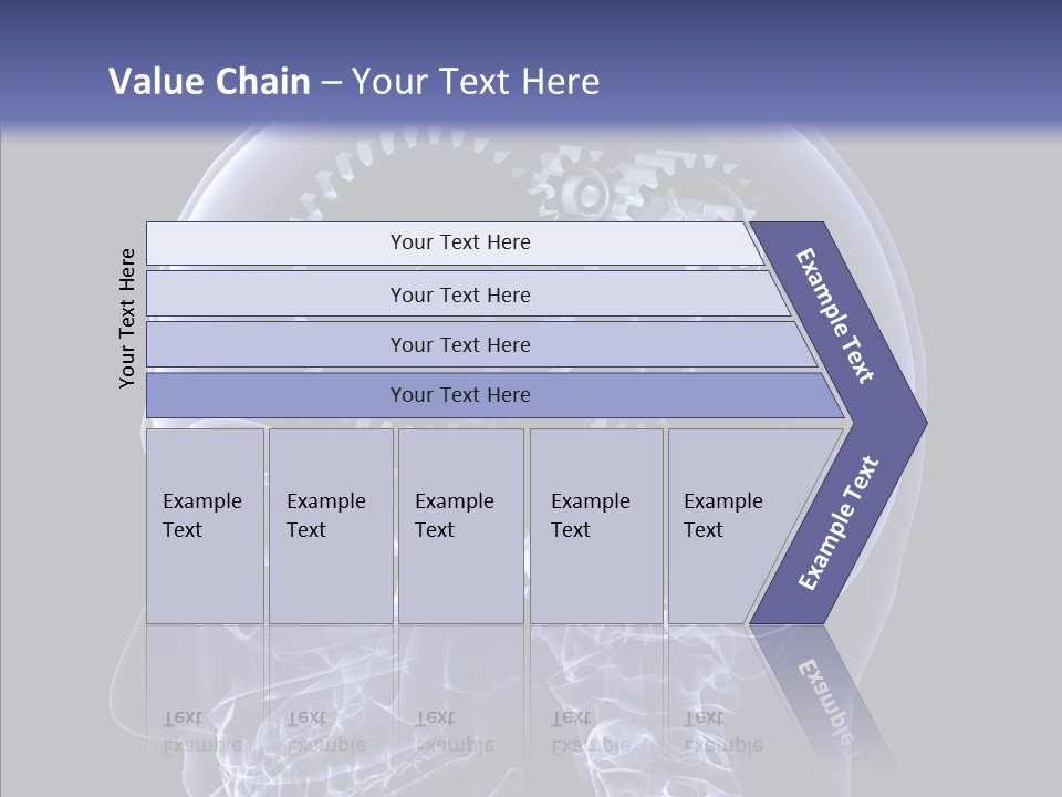 Reflect Bone Knowledge PowerPoint Template