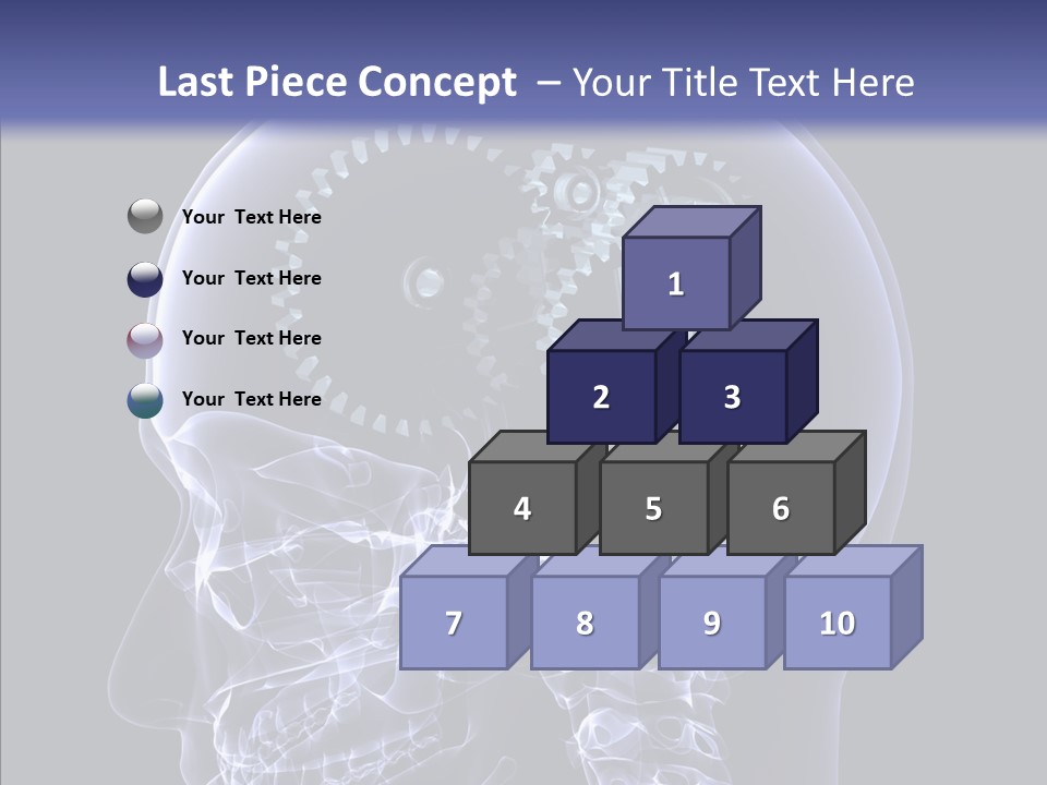 Reflect Bone Knowledge PowerPoint Template