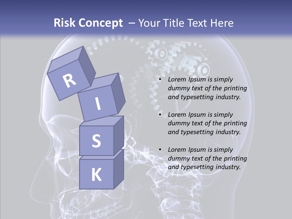 Reflect Bone Knowledge PowerPoint Template