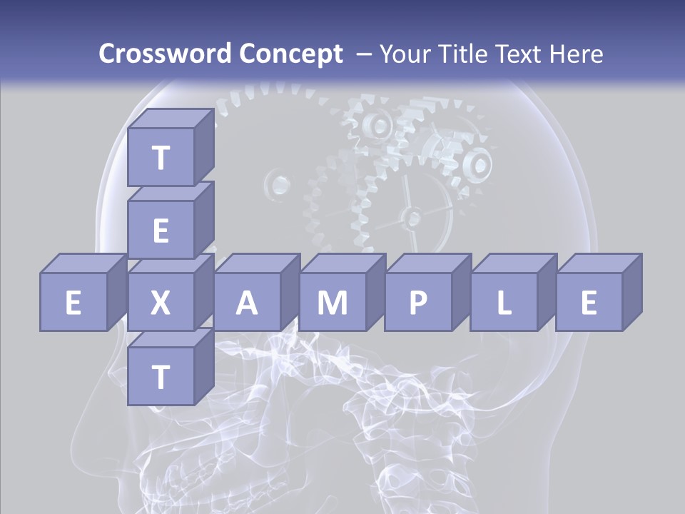 Reflect Bone Knowledge PowerPoint Template