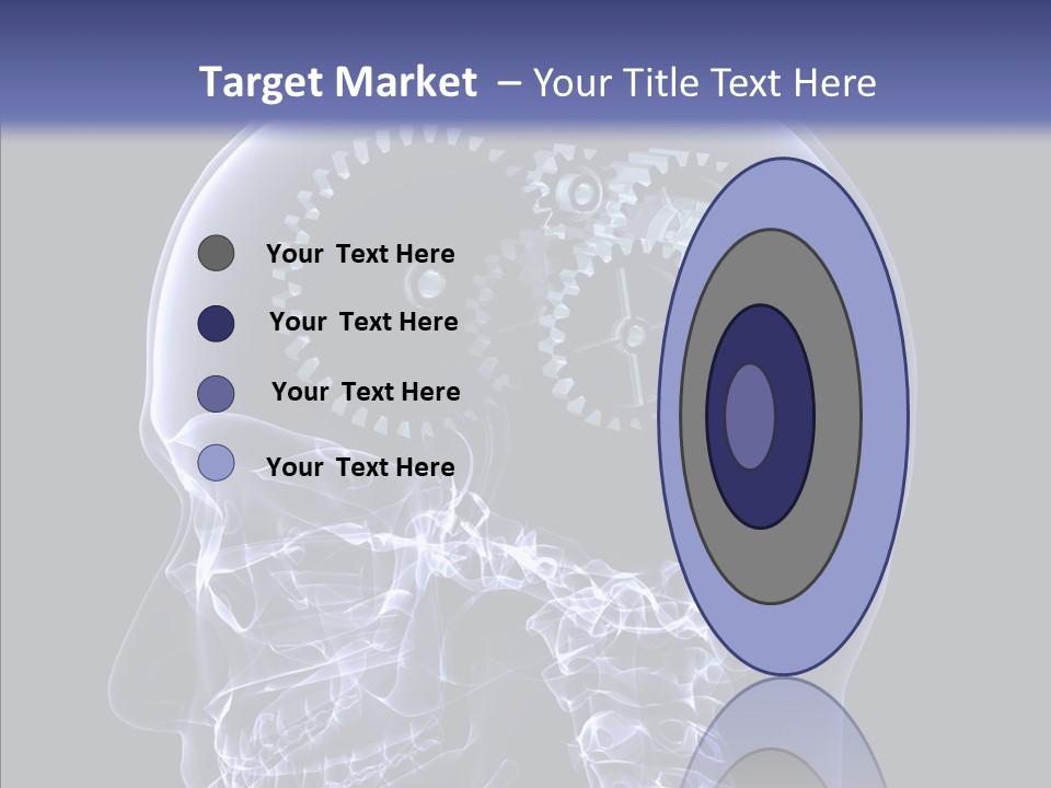 Reflect Bone Knowledge PowerPoint Template