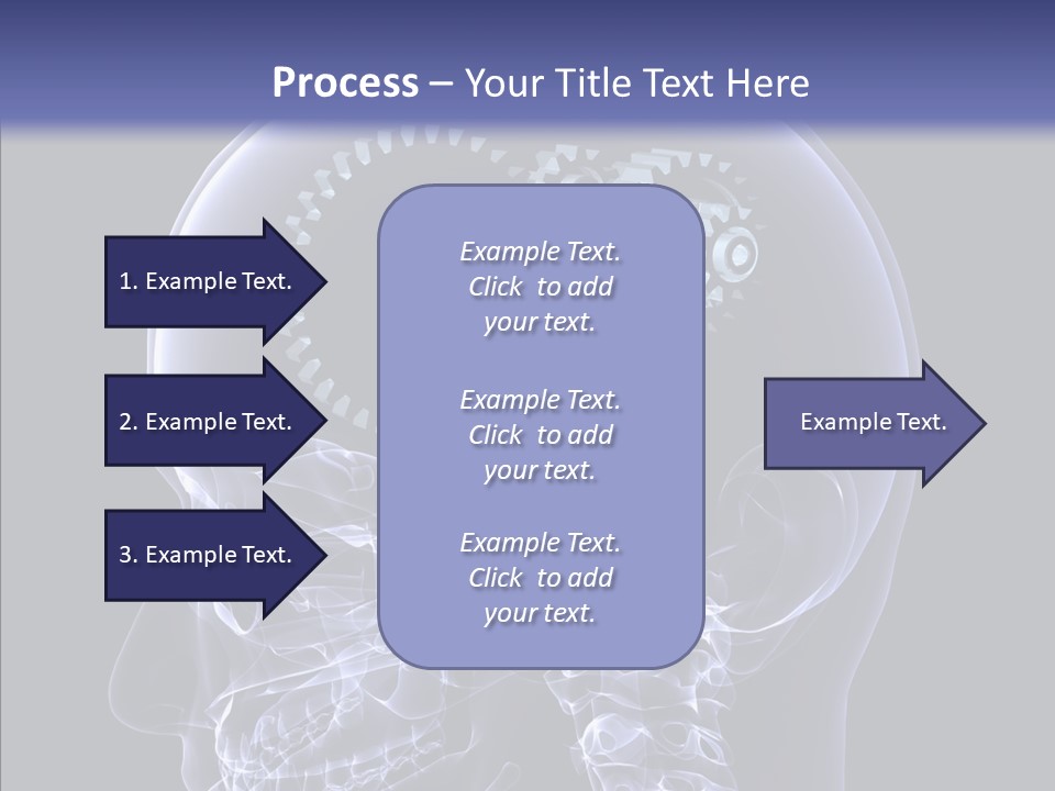 Reflect Bone Knowledge PowerPoint Template