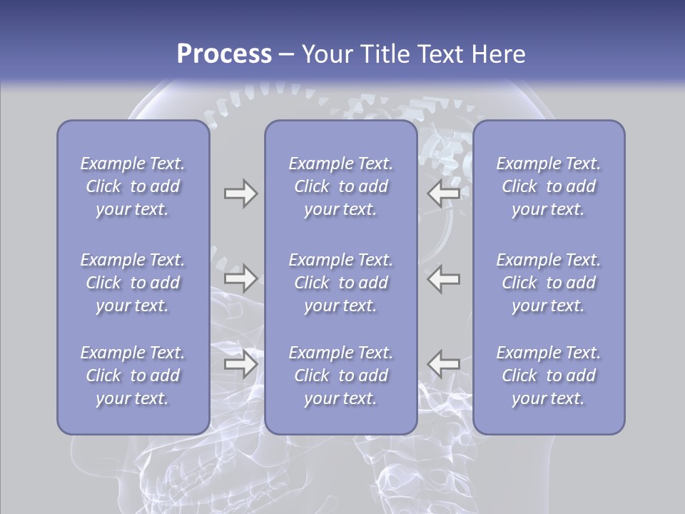 Reflect Bone Knowledge PowerPoint Template