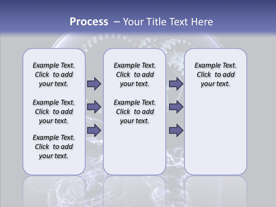Reflect Bone Knowledge PowerPoint Template