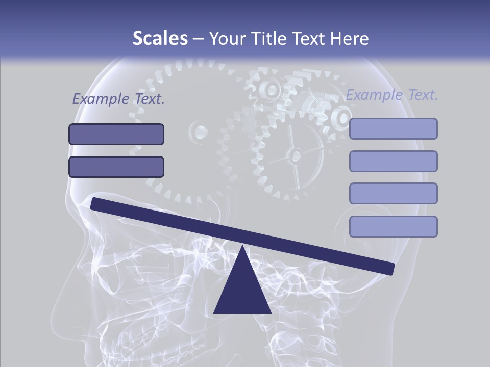 Reflect Bone Knowledge PowerPoint Template