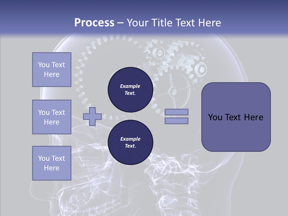 Reflect Bone Knowledge PowerPoint Template