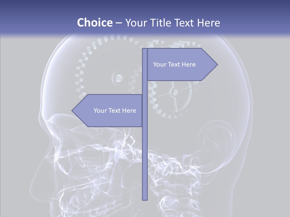 Reflect Bone Knowledge PowerPoint Template