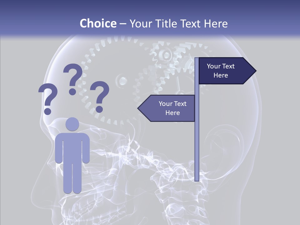 Reflect Bone Knowledge PowerPoint Template