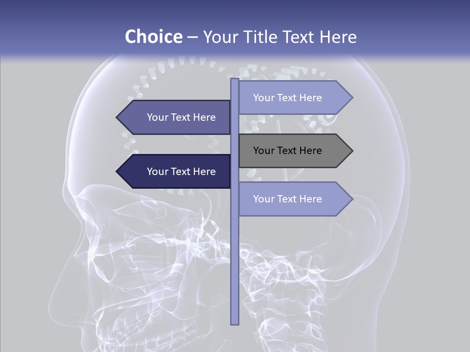 Reflect Bone Knowledge PowerPoint Template
