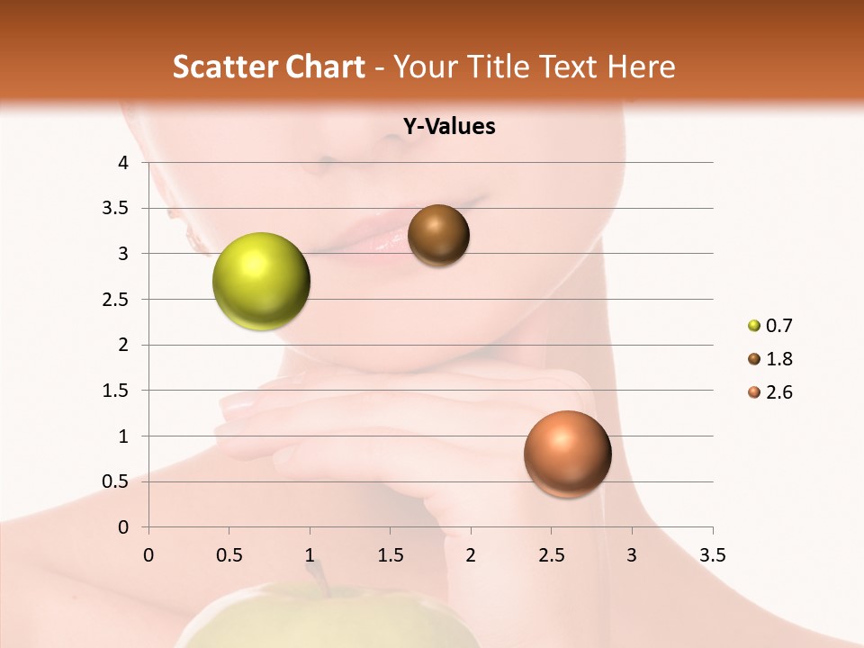 Female Person Hand PowerPoint Template