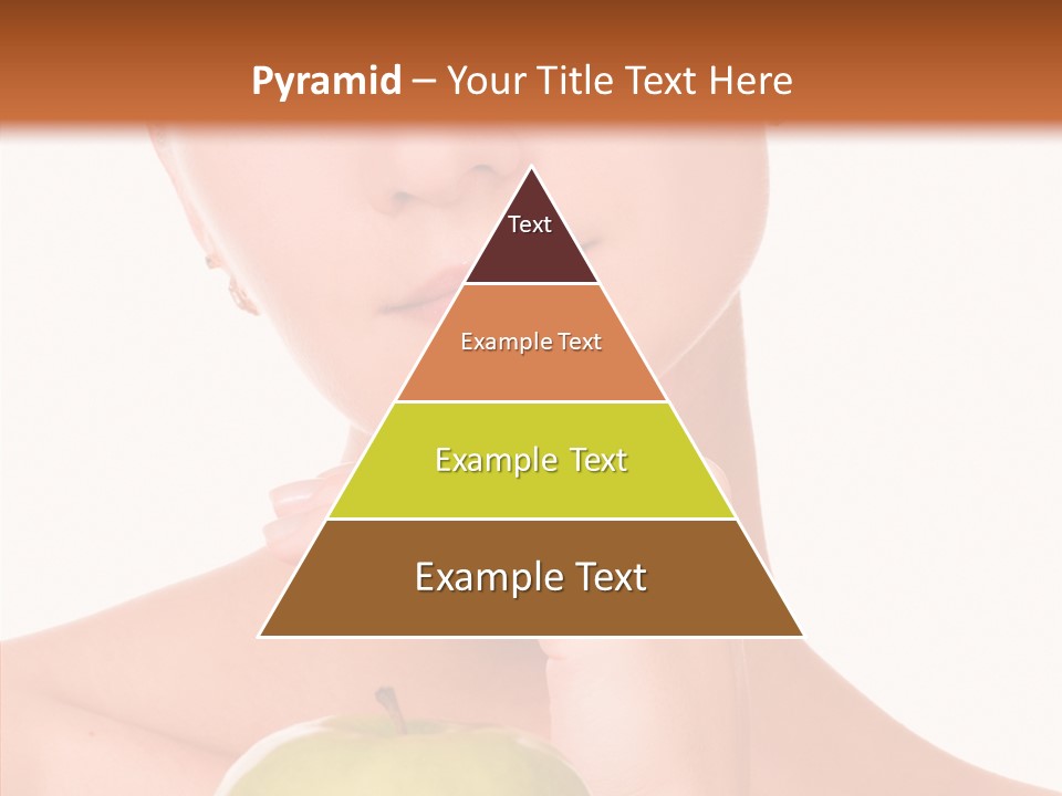 Female Person Hand PowerPoint Template