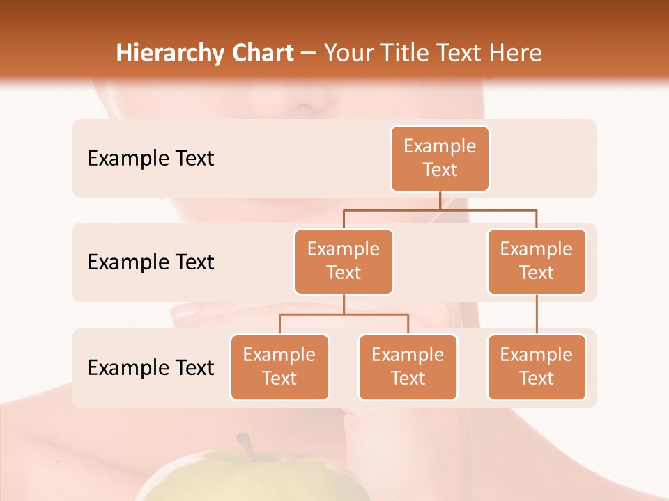 Female Person Hand PowerPoint Template