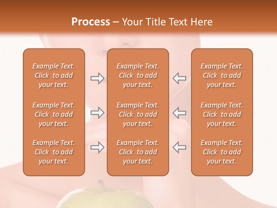 Female Person Hand PowerPoint Template