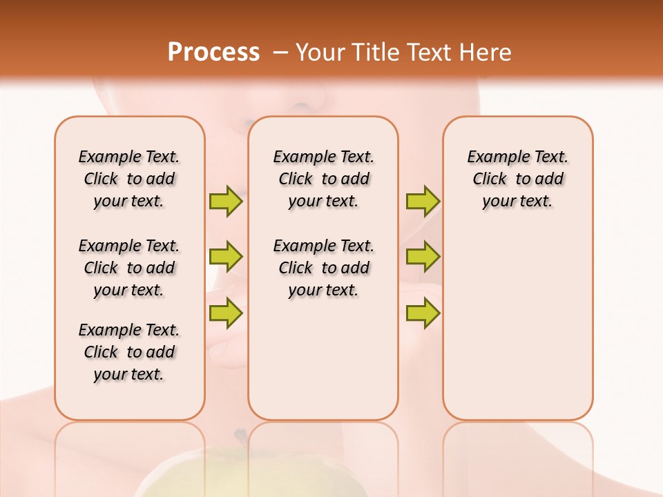 Female Person Hand PowerPoint Template