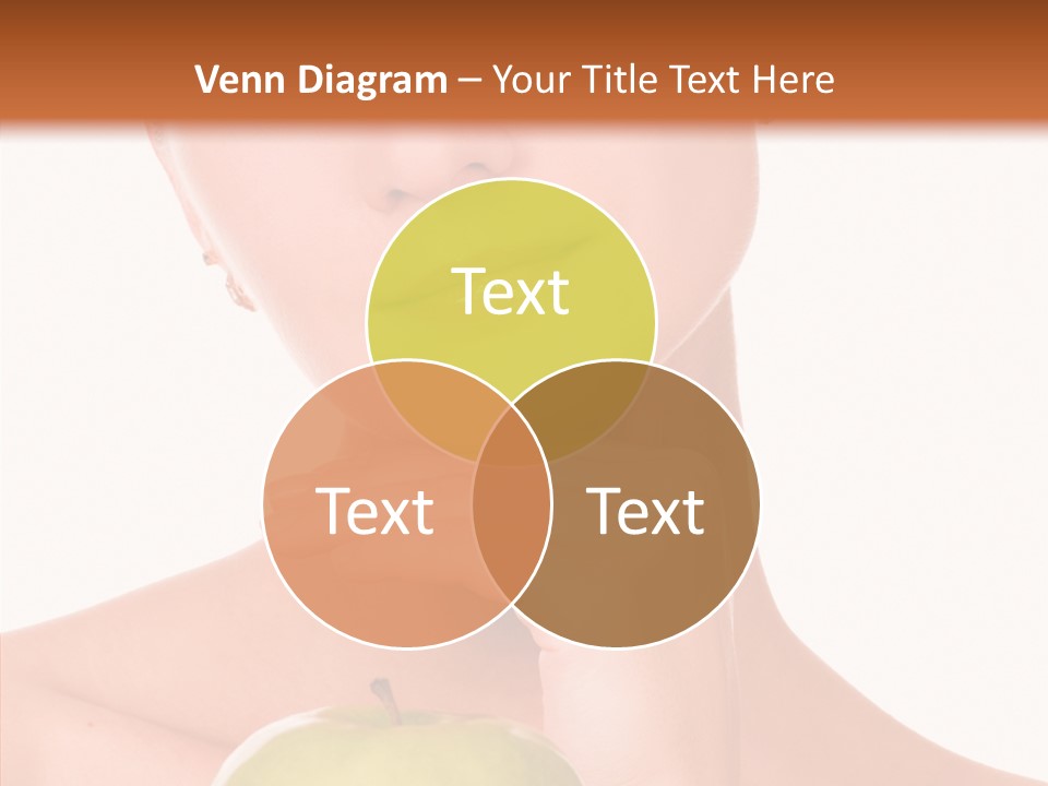 Female Person Hand PowerPoint Template