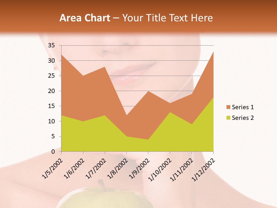 Female Person Hand PowerPoint Template
