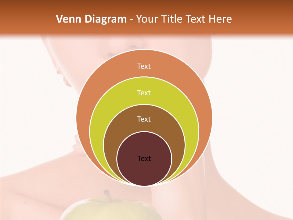 Female Person Hand PowerPoint Template