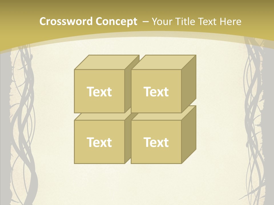 Papers Backgrounds Border PowerPoint Template