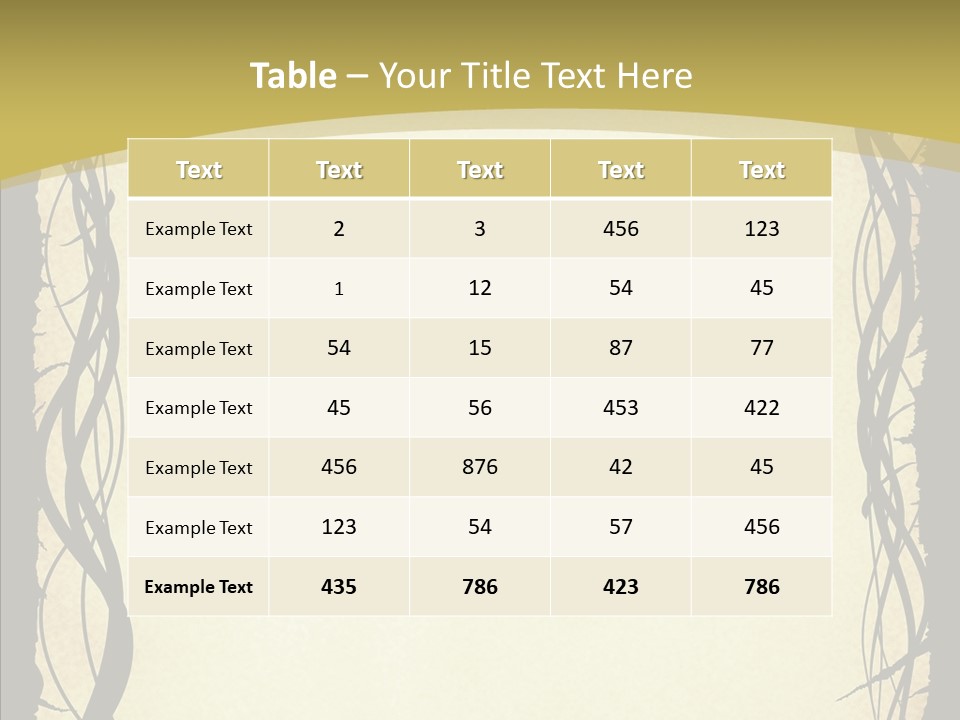 Papers Backgrounds Border PowerPoint Template