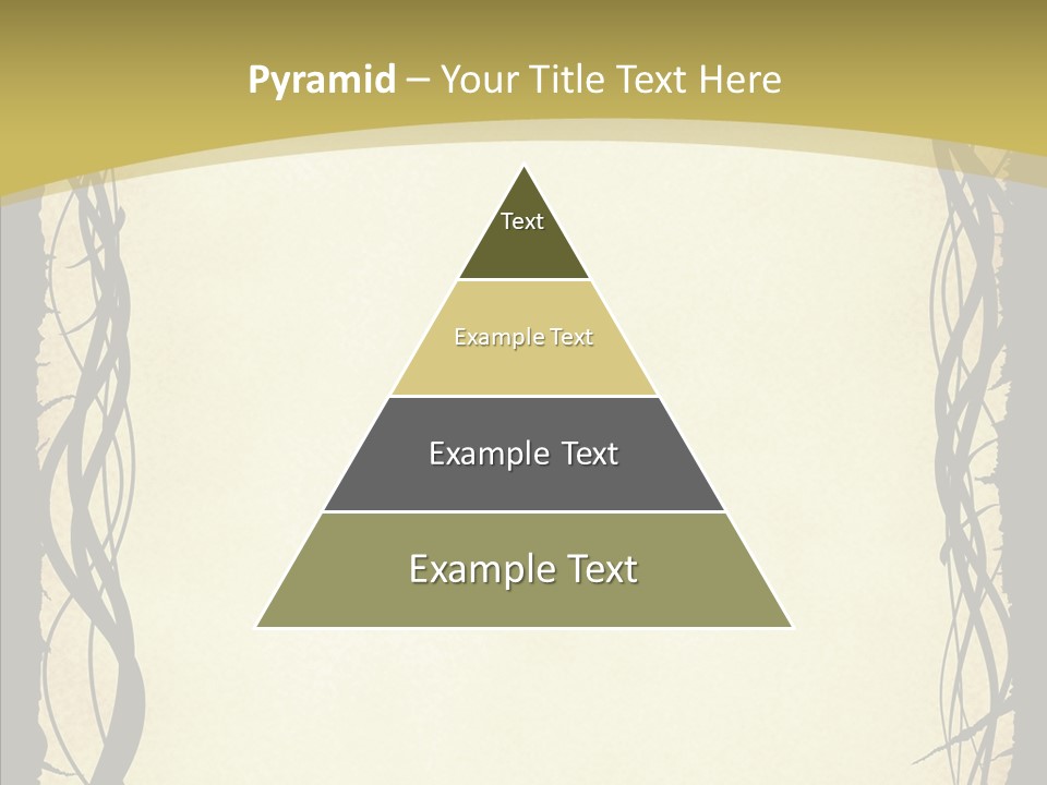 Papers Backgrounds Border PowerPoint Template