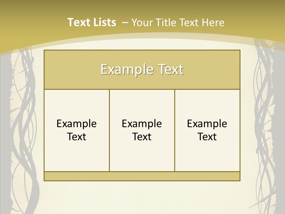 Papers Backgrounds Border PowerPoint Template