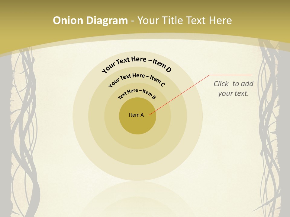 Papers Backgrounds Border PowerPoint Template