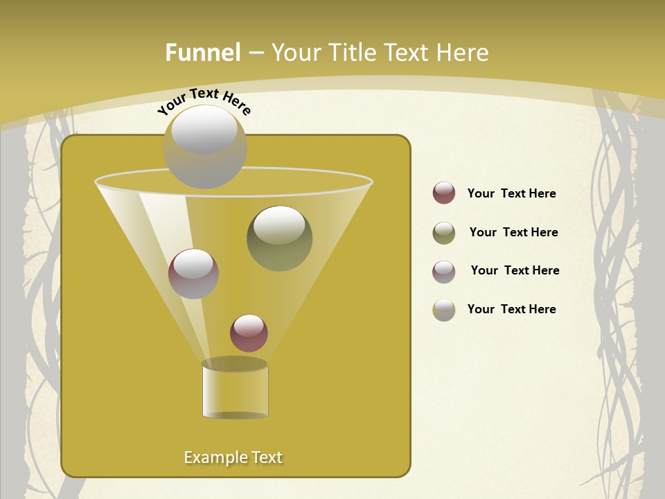 Papers Backgrounds Border PowerPoint Template