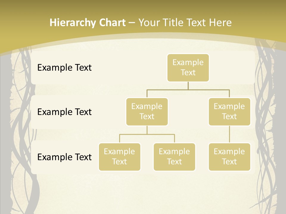 Papers Backgrounds Border PowerPoint Template