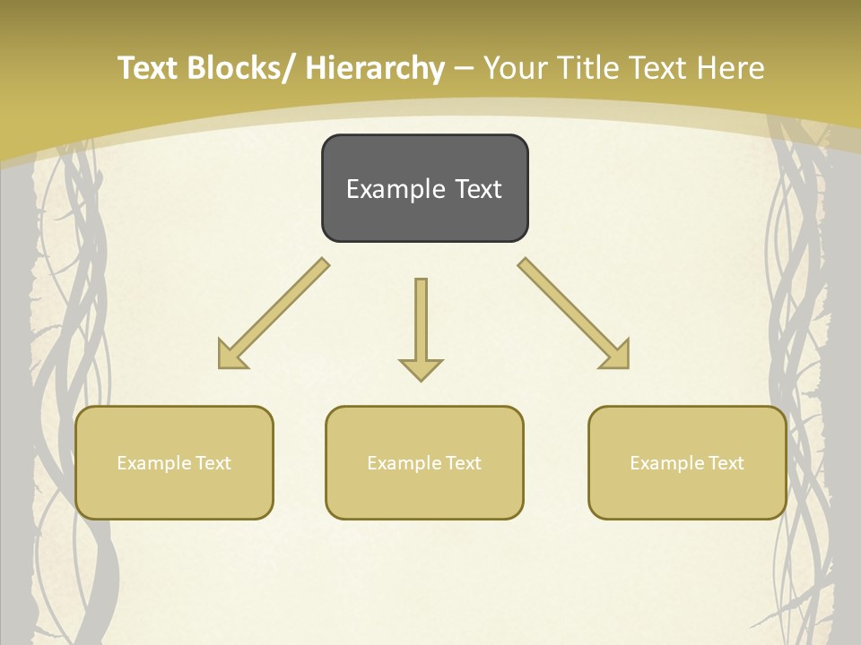 Papers Backgrounds Border PowerPoint Template