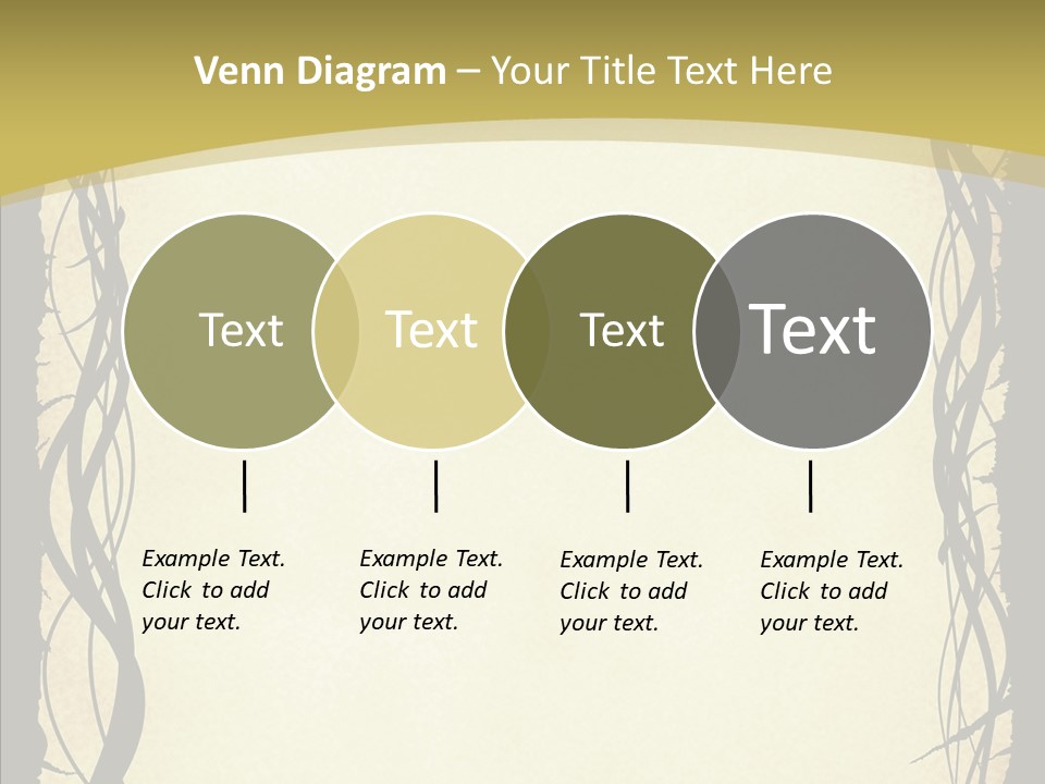 Papers Backgrounds Border PowerPoint Template